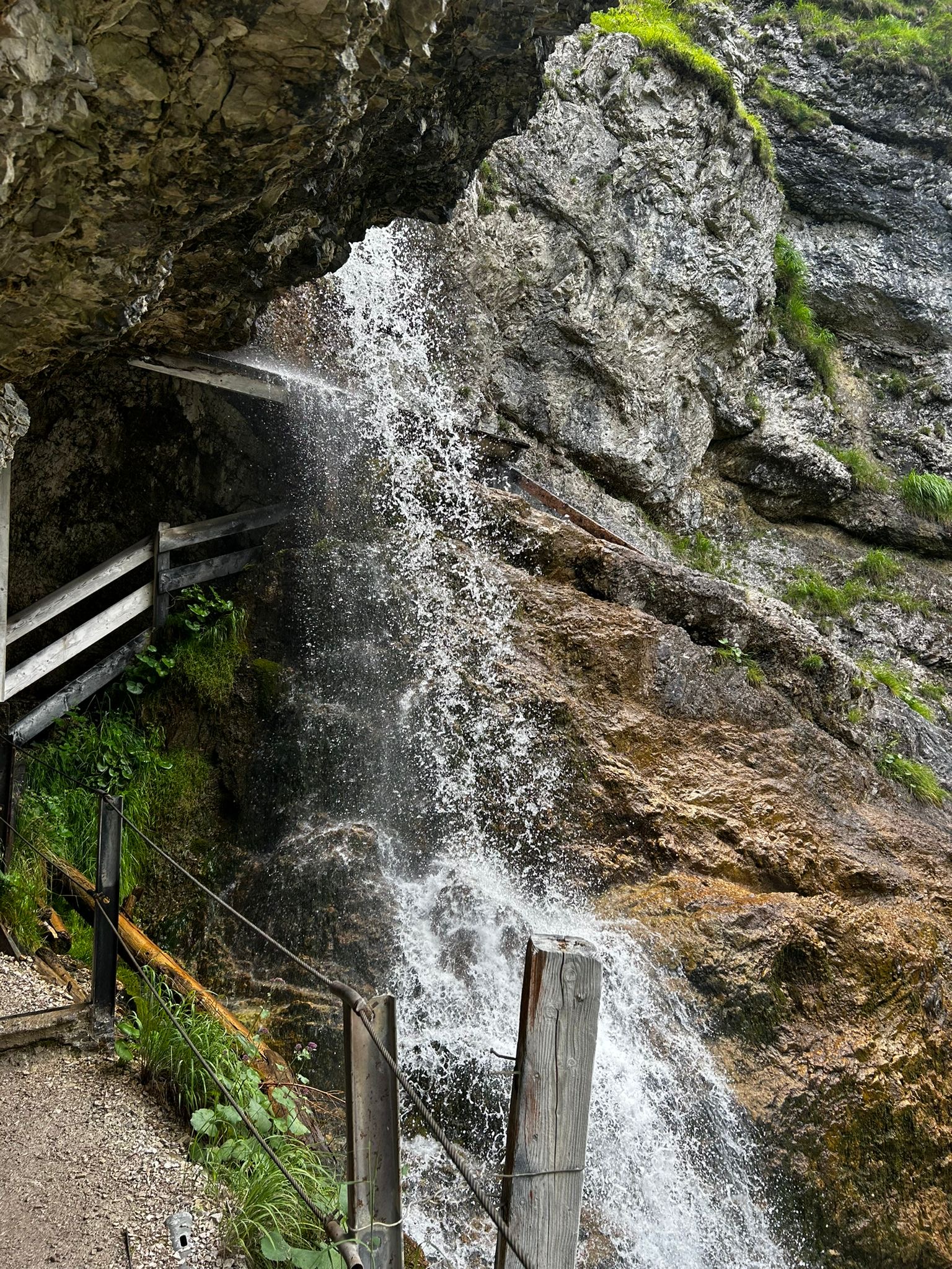 Staubfall Wasserfall